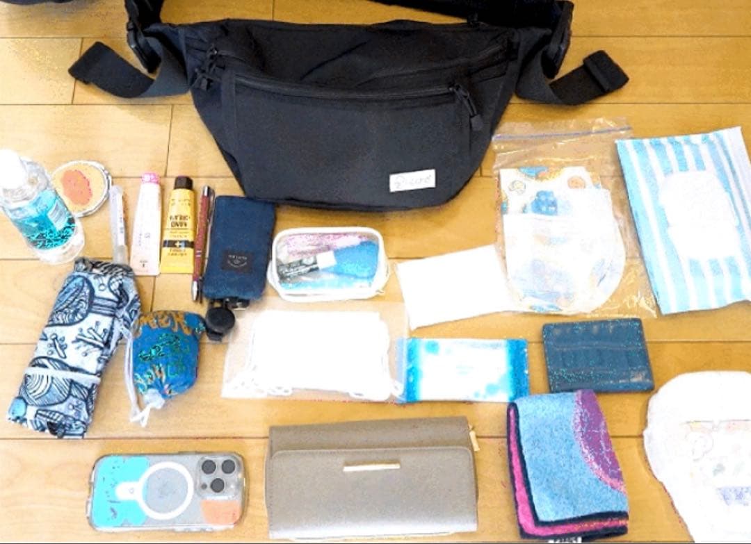 抱っこ紐　Hug育バッグ DDiccho ショルダーバッグ ヒップシート