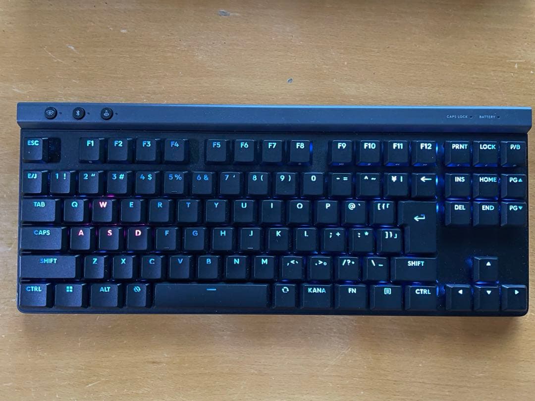 【美品】logicool【赤軸】G515 LIGHTSPEED TKL
