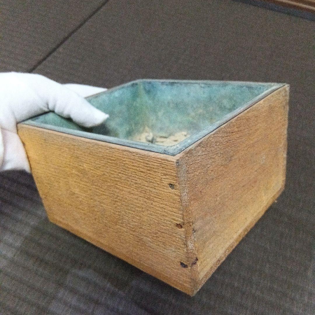 「ビィンテージ アンティーク」古美術 骨董 古道具 デスプレー 煙管盆 実使用品