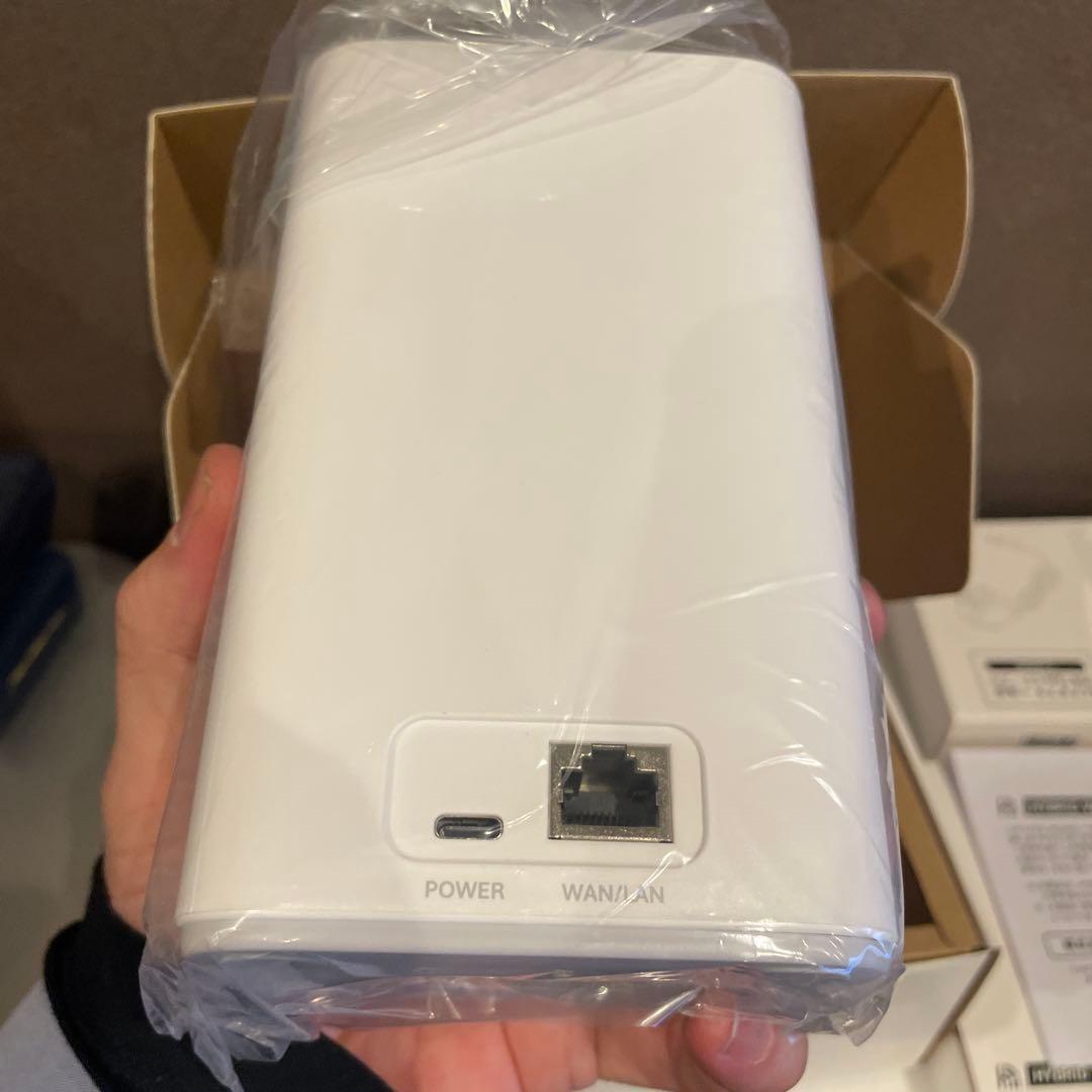 新品未使用HYBRID Wi-Fi NC03 5G モバイルルータークレードル付