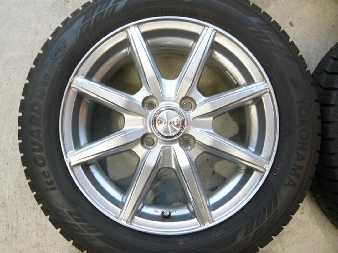 送料込☆中古ヨコハマアイスガードiG60☆175/65R15☆スタッドレスタイヤ