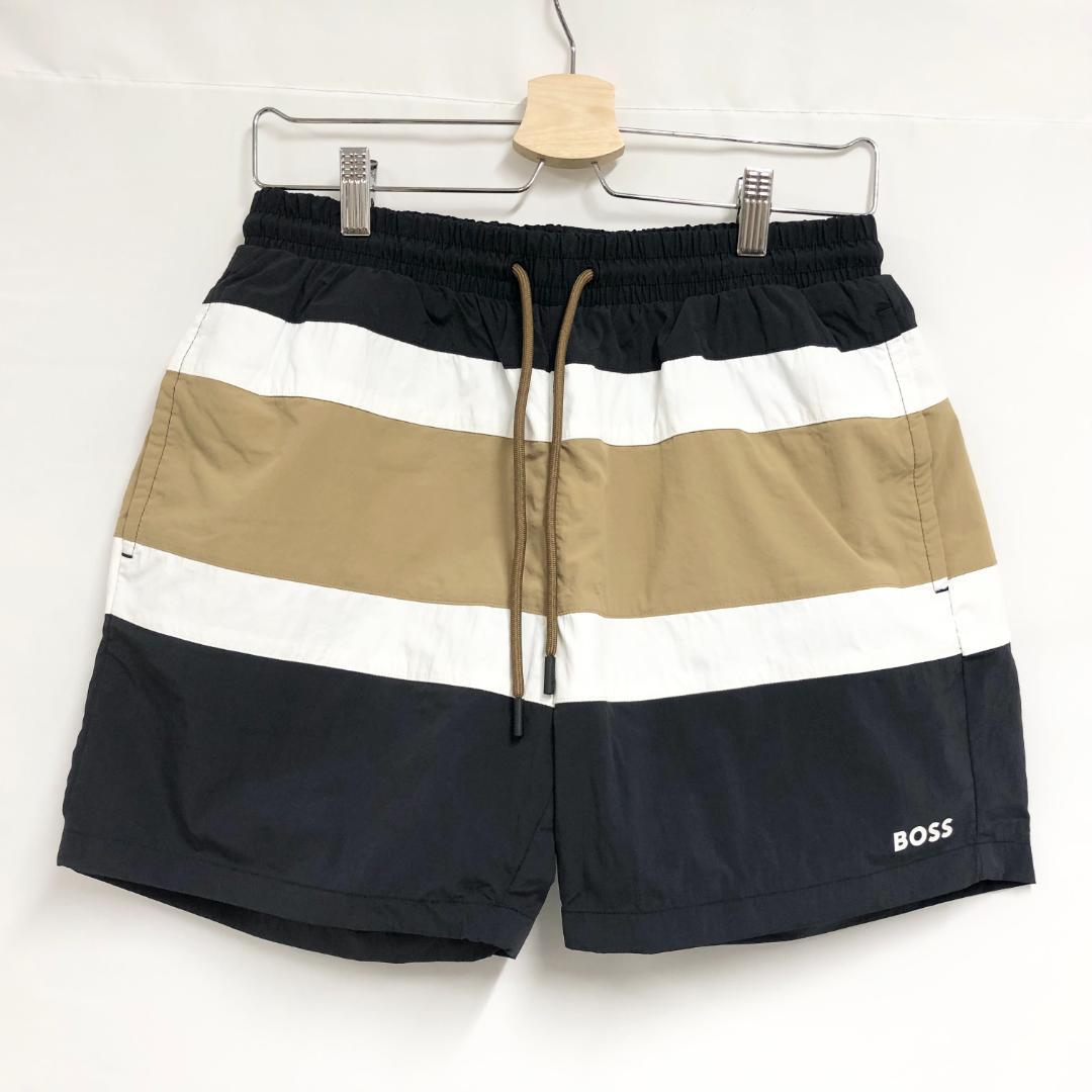 ○★新品未使用　BOSS（ボス）　リコ　スイムショーツ　S　ブラック