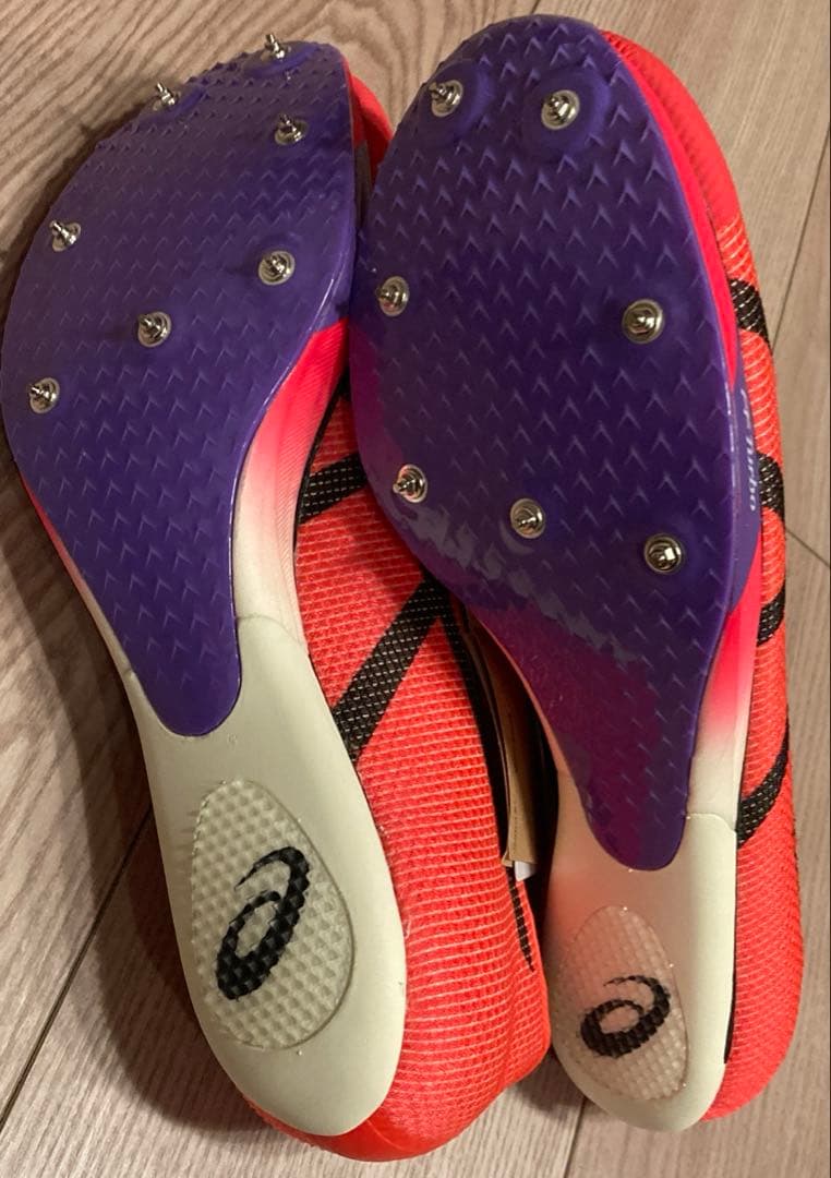 新品 asics SPEED SP 2 レッド 27.5cm