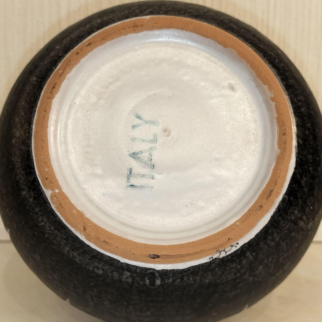 イタリア製　ヴィンテージフラワーベース　一輪挿し　ミッドセンチュリーデザイン