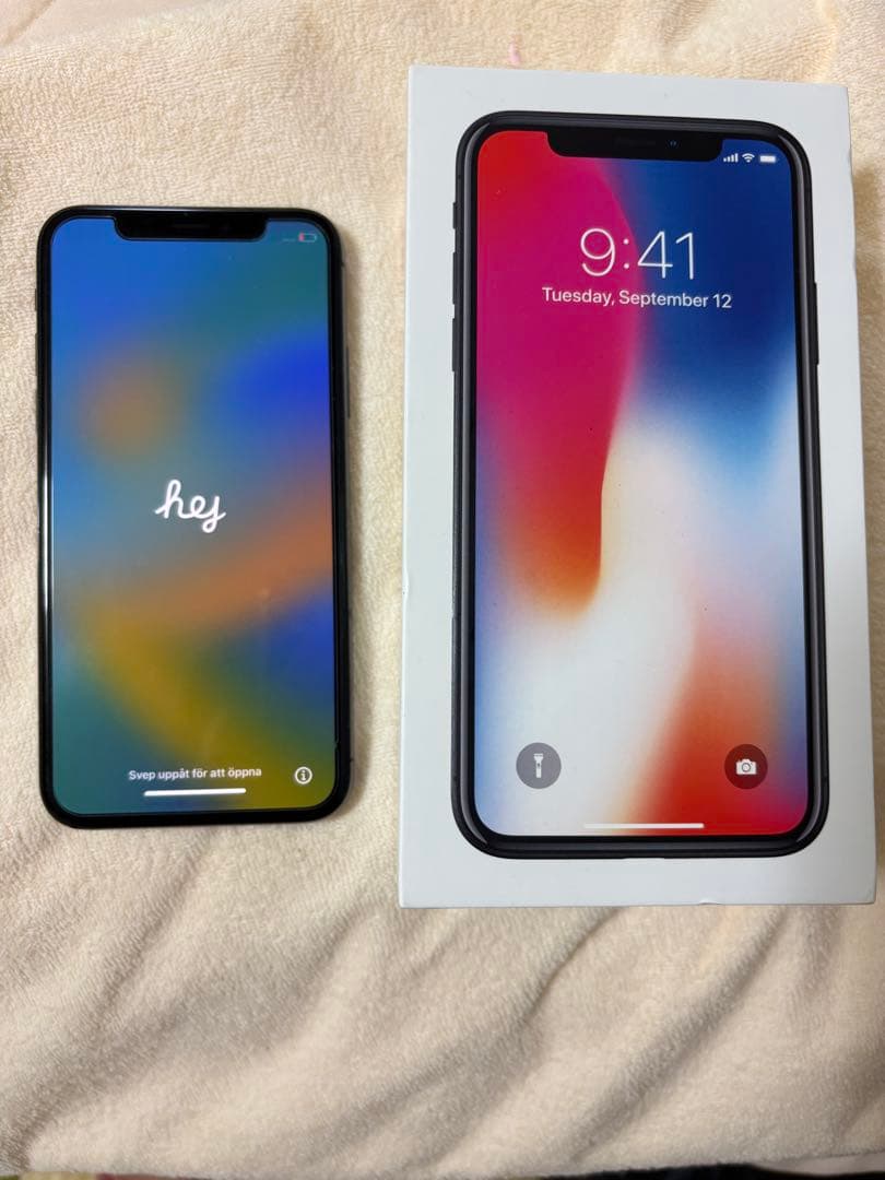 iPhoneX 本体　箱付き