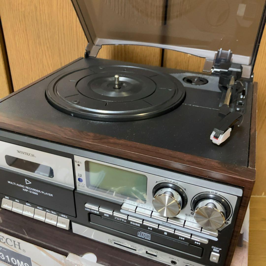 WINTECH マルチオーディオプレーヤー KRP-310MS 動作確認済　美品