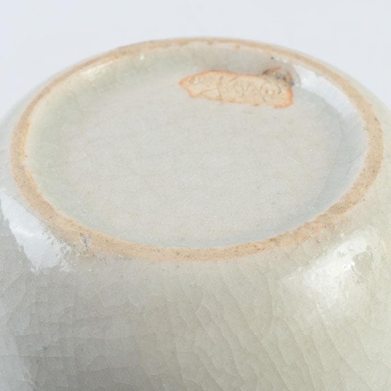 ワンコせんせ　茶道具　真葛焼　色絵　棗　久田宗也極め箱　M　9547