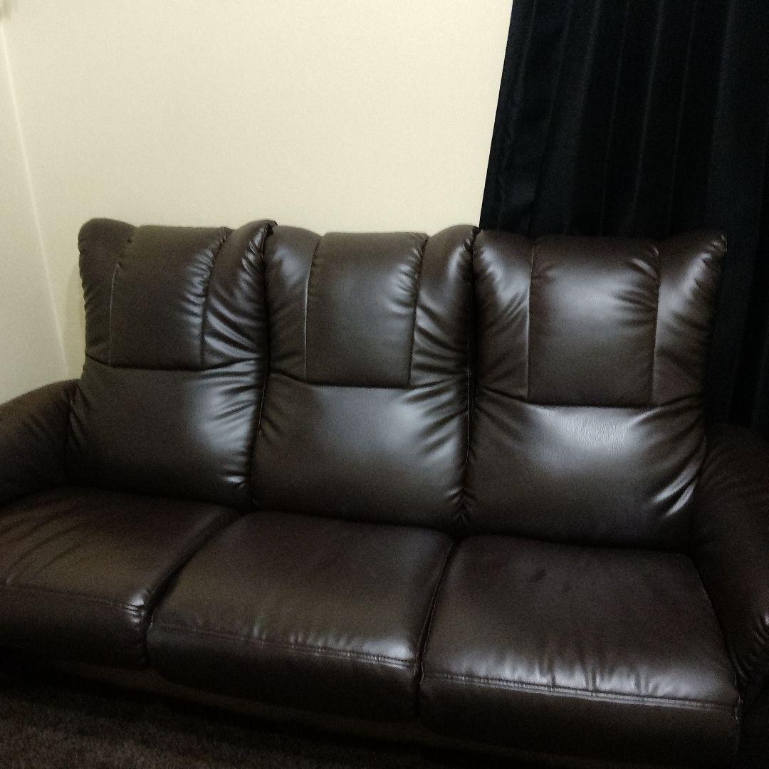 ★美品★送料込み★ソファー★3人掛け★リクライニング★体重移動★