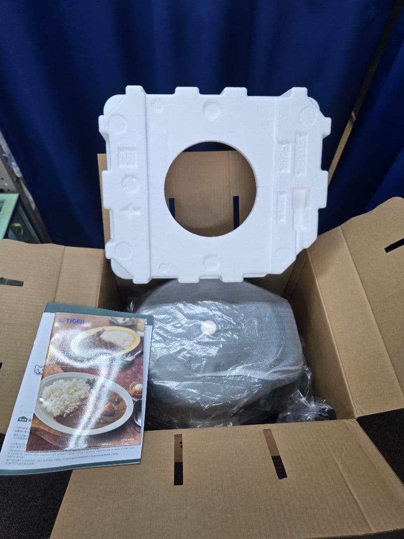 【開封済み・未使用品】TIGER 炊飯器 電気圧力鍋 COK-N400 KM