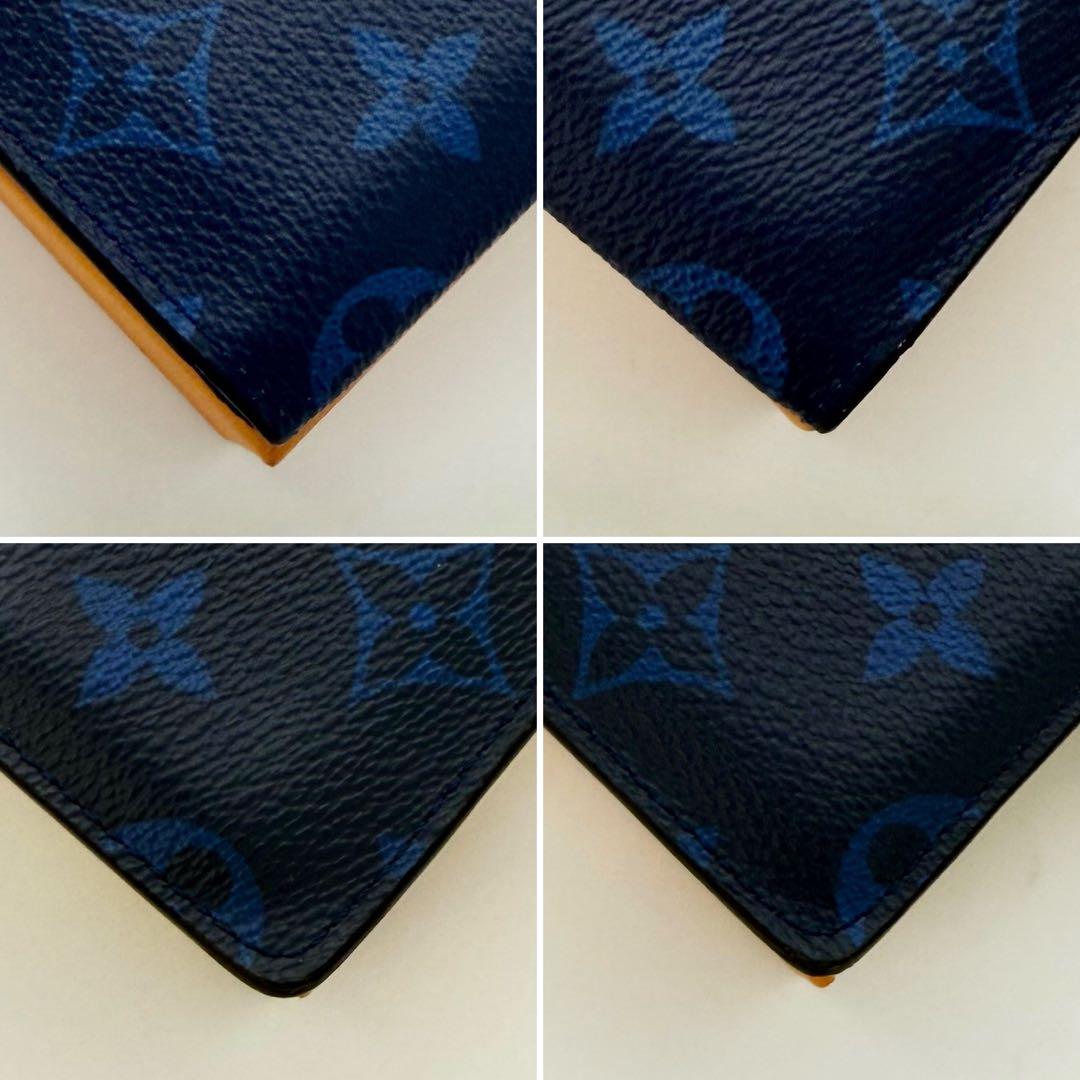 ✨美品 現行IC内蔵✨ルイヴィトン タイガラマ カード入れ 名刺入れ ブルー