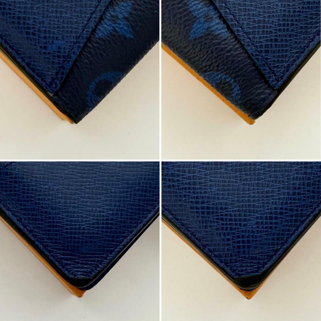 ✨美品 現行IC内蔵✨ルイヴィトン タイガラマ カード入れ 名刺入れ ブルー