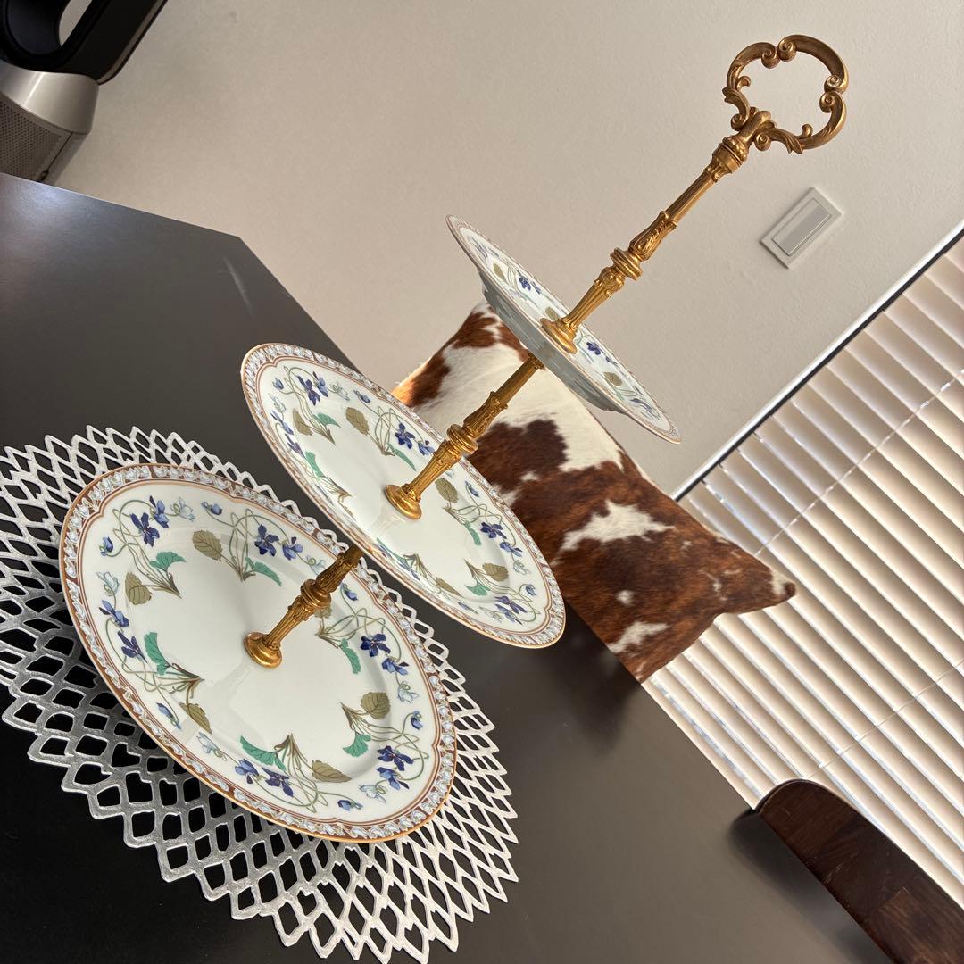 アビランド3段ケーキスタンド