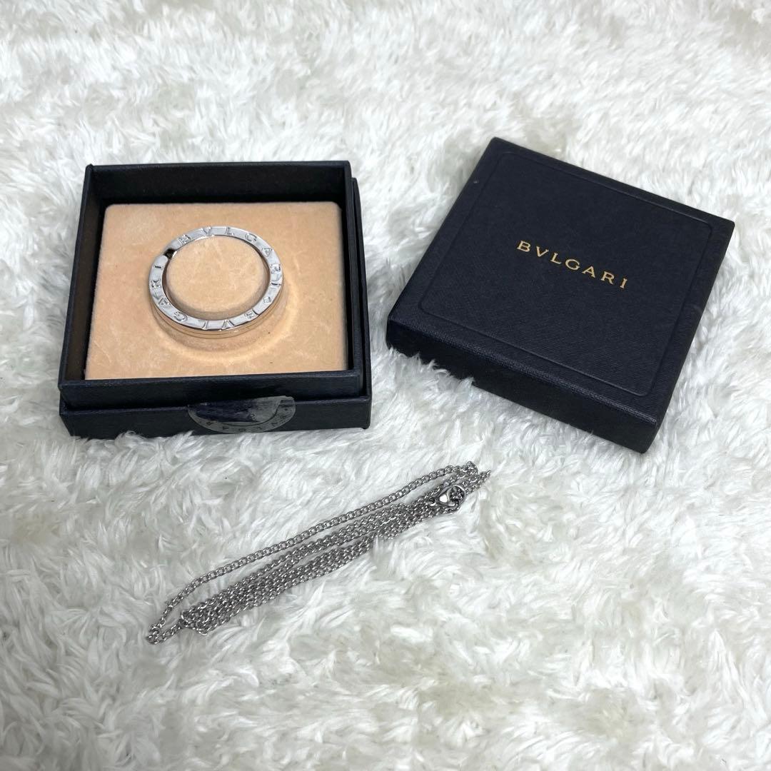 本日最終BVLGARIブルガリ　キーリング　新品チェーン、箱付属　ペンダント