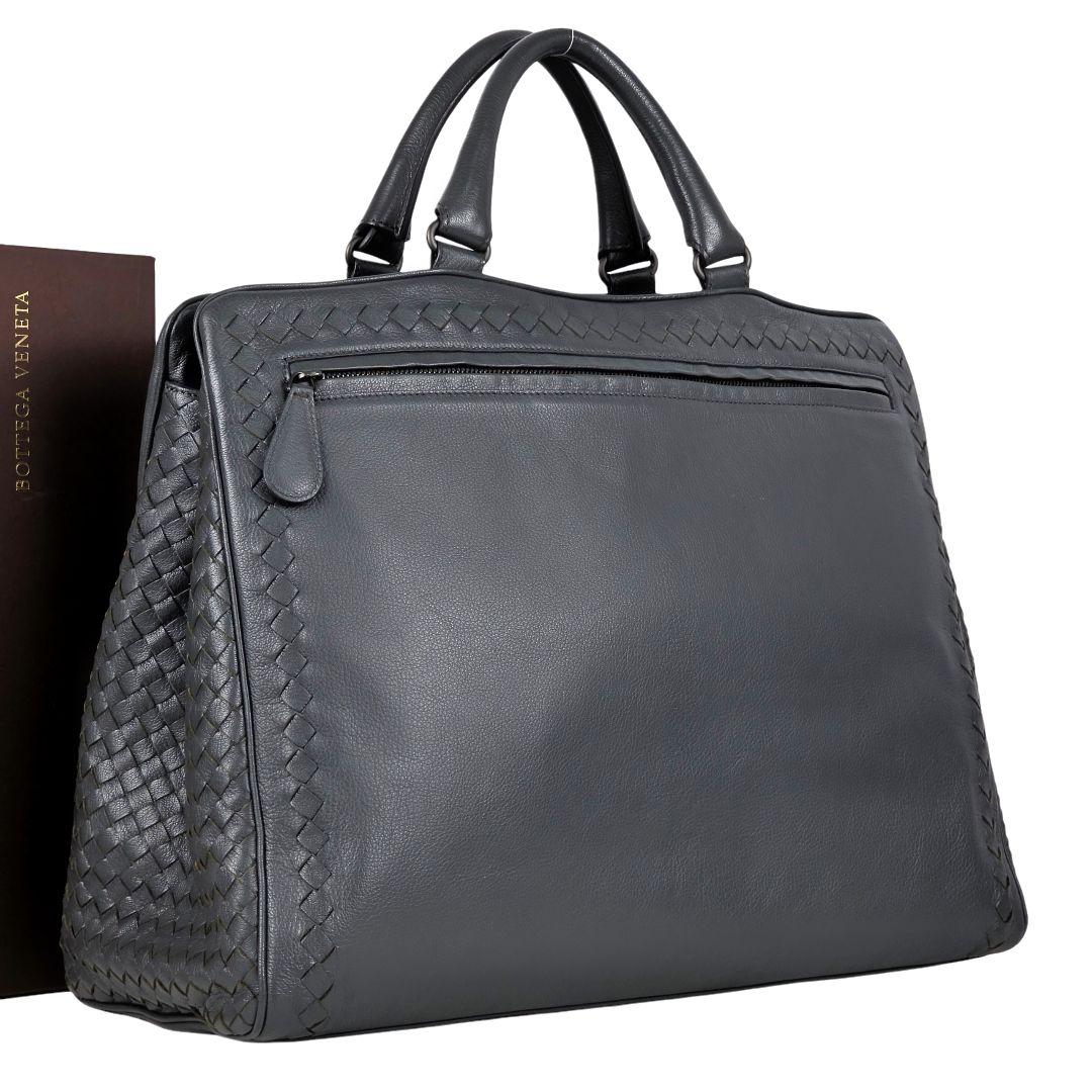 美品 ボッテガヴェネタ イントレチャート トートバッグ ビジネスバッグ