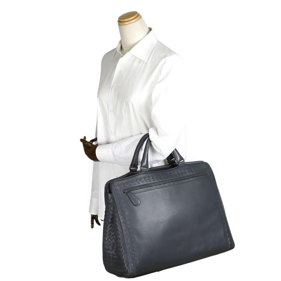 美品 ボッテガヴェネタ イントレチャート トートバッグ ビジネスバッグ