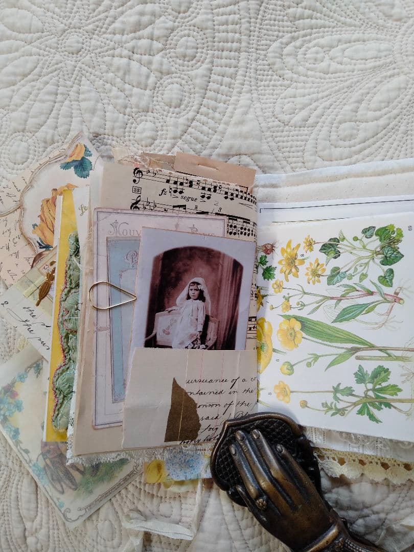 ヴィンテージ手作りジャーナル Old days 10