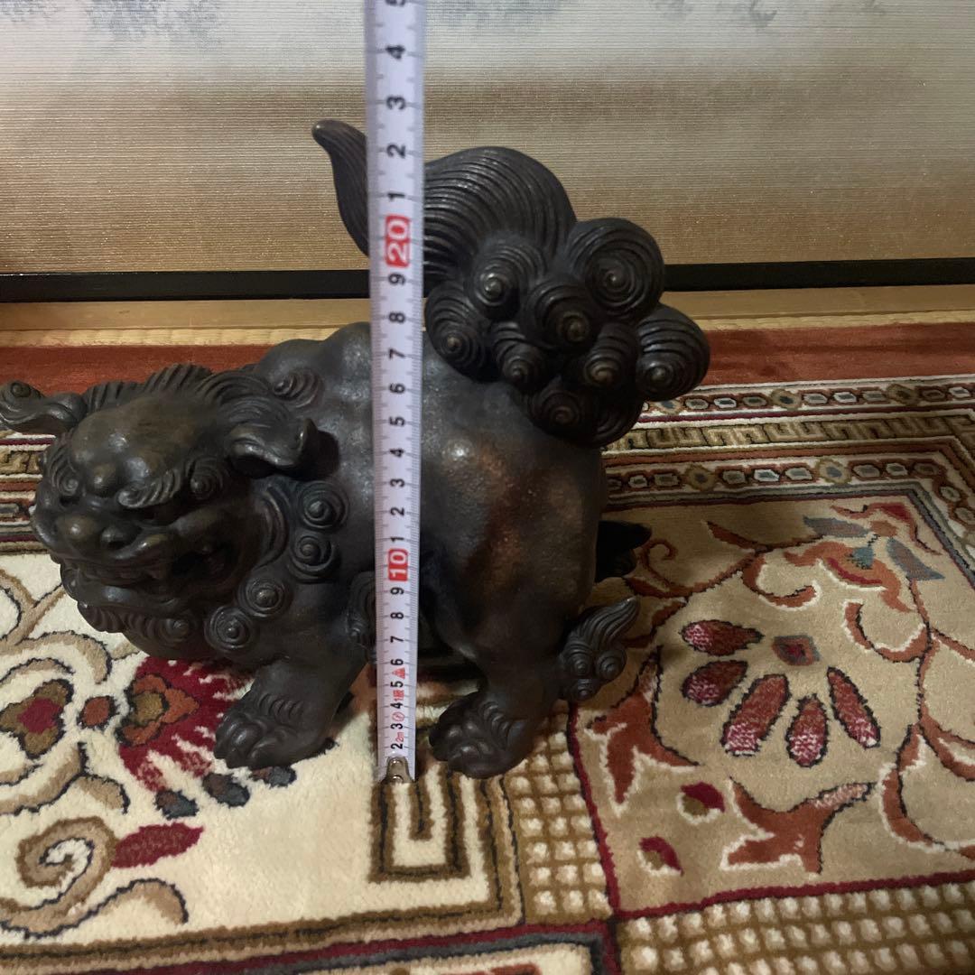 備前焼　獅子　一陽造