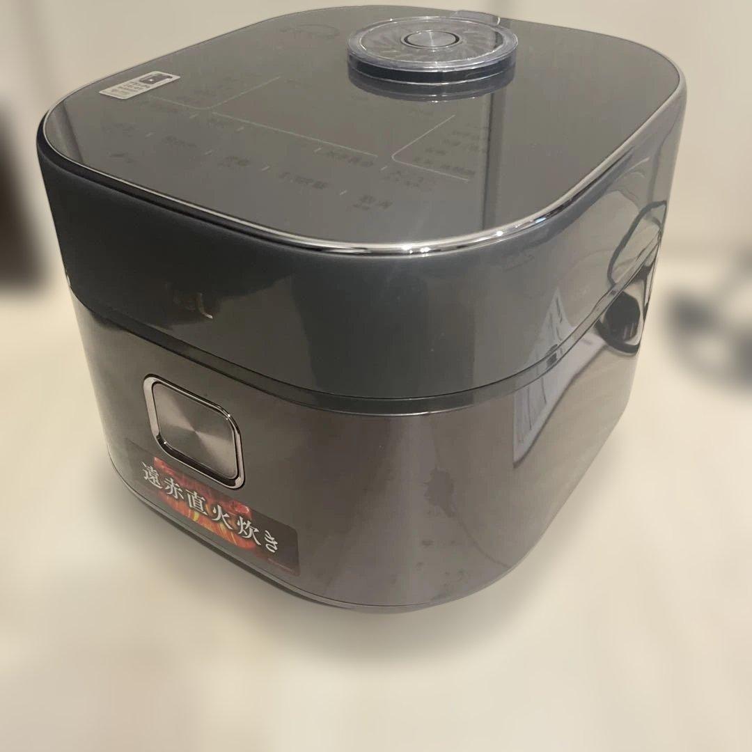 T-fal 炊飯器 遠赤直火炊き　5.5合炊き　メタリック　PK880CJP