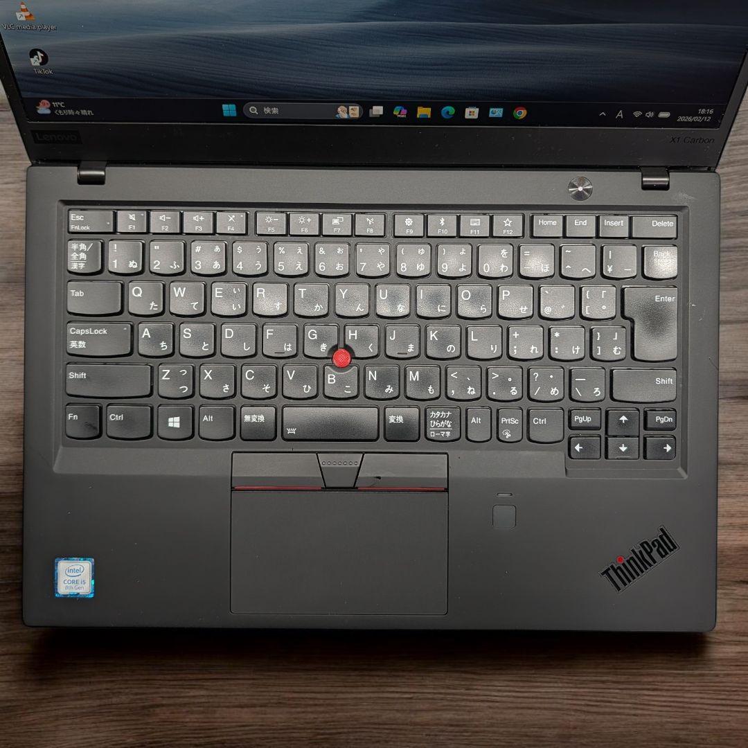 Windowsノート本体 Lenovo ThinkPad X1 Carbon Core i5 8250U