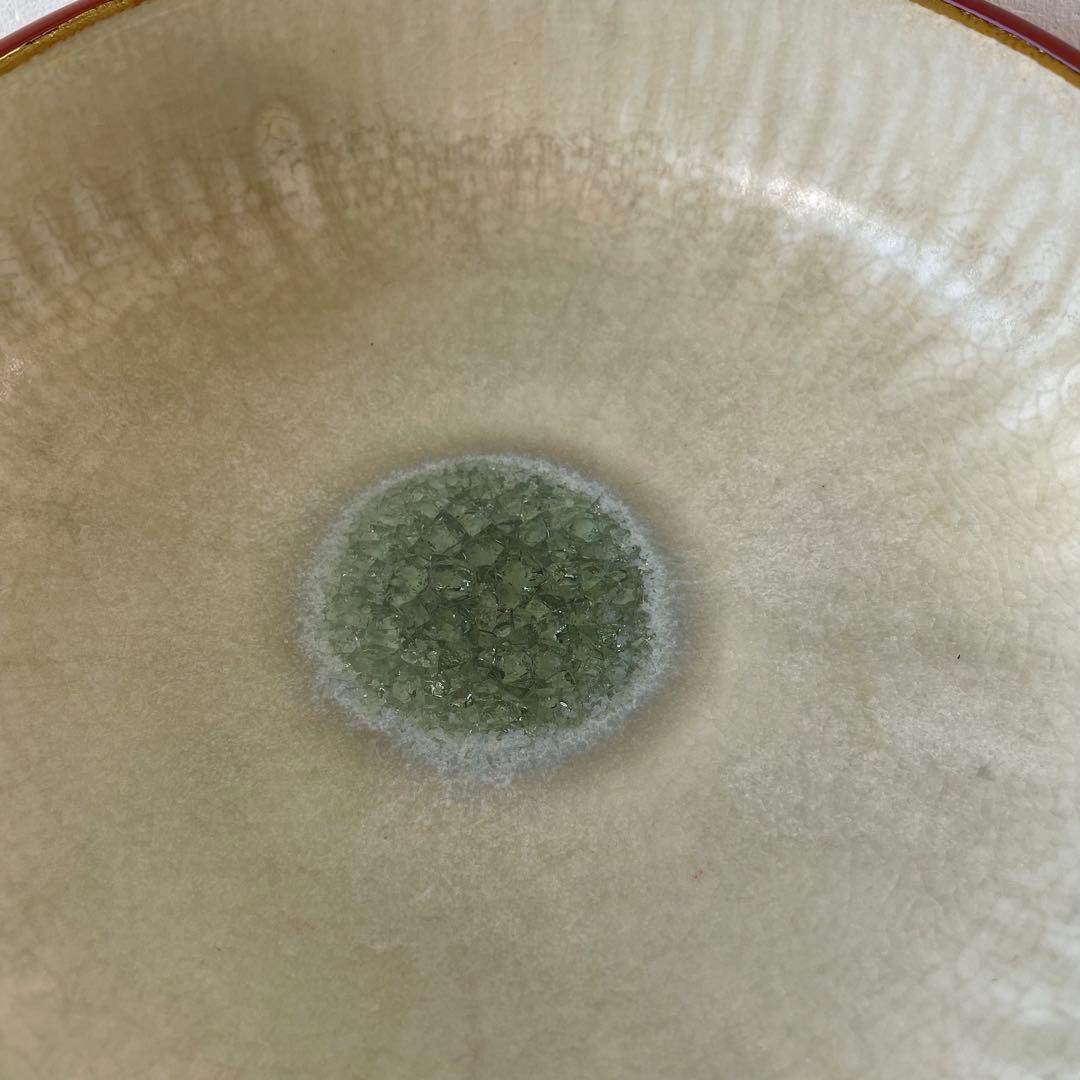 加藤五山　五山造　鉢　真珠釉陶漆　五山窯　瀬戸　共箱付き　26.1.16−2