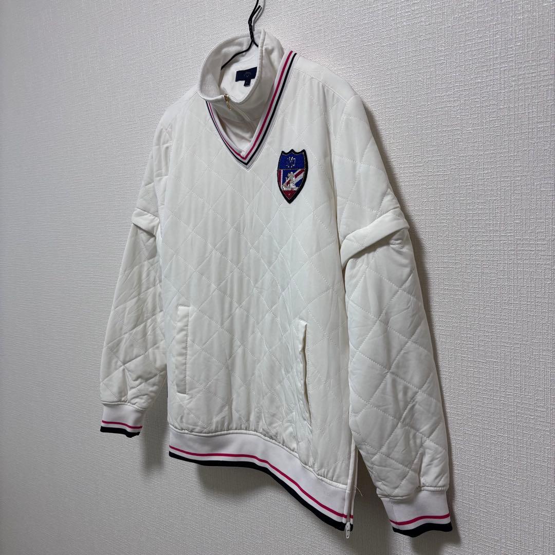 キャロウェイ 長袖ハイネックプルオーバー中綿入り4WAY キルティング