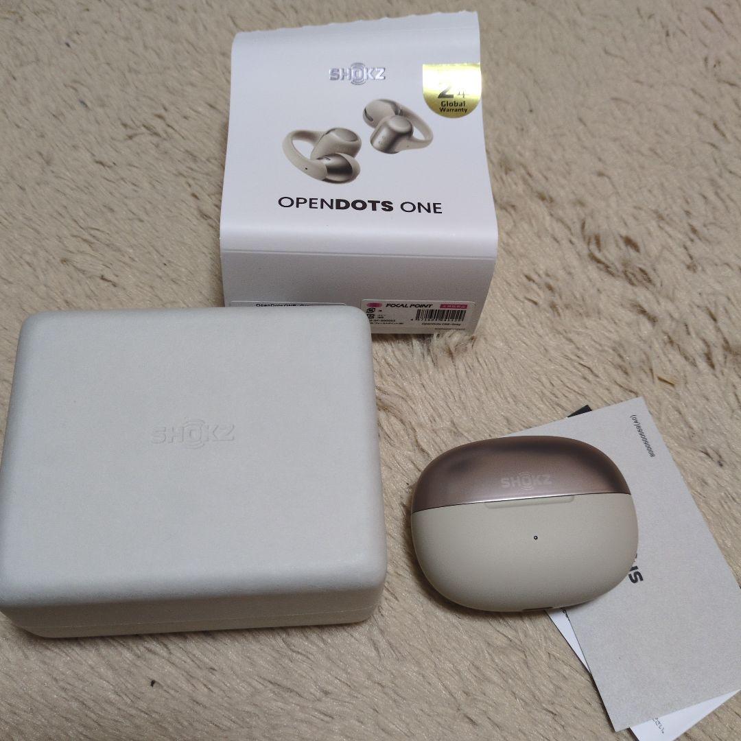 新品同様 SHOKZ OPENDOTS ONE ワイヤレスイヤホン
