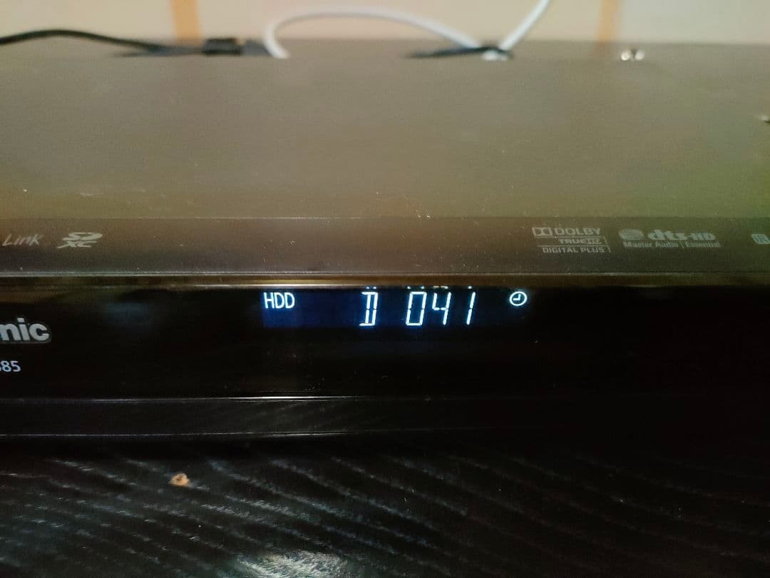 PanasonicDIGAブルーレイレコーダー DMR-BR585説明書リモコン