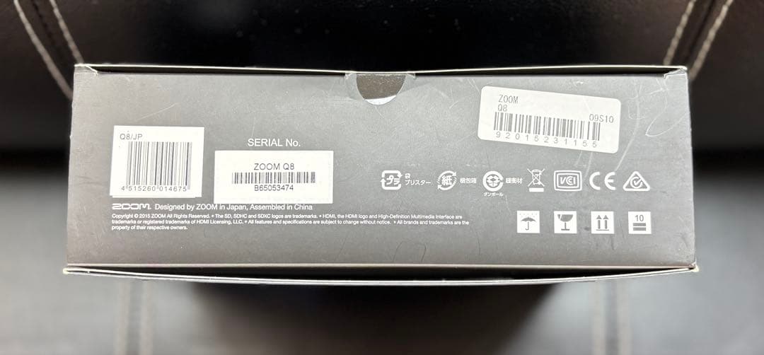 ビデオカメラ ZOOM Q8 Handy Video Recorder