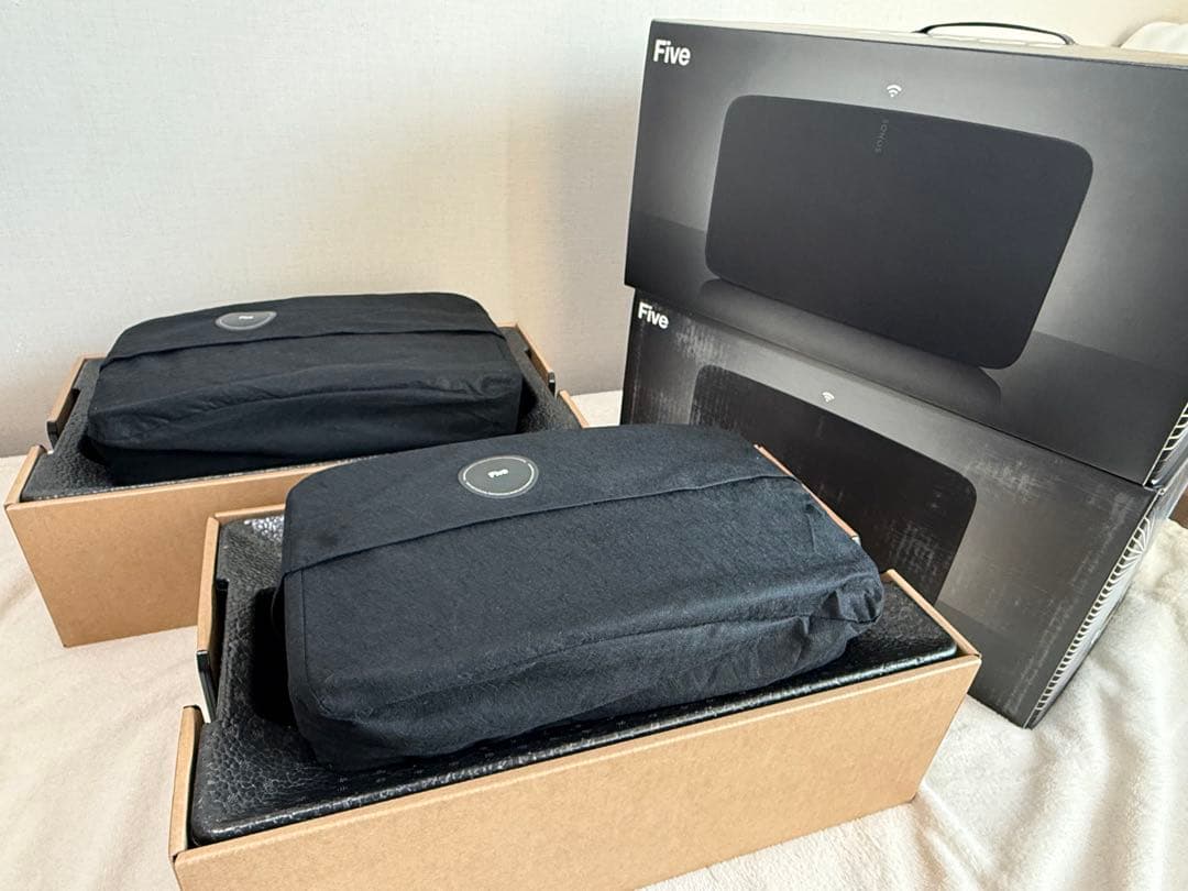 【美品】Sonos Five 2台セット 元箱付き