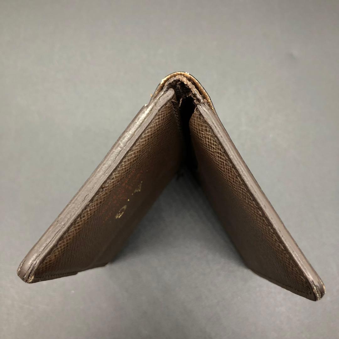 ルイヴィトン ダミエ カードケース 名刺入れ イニシャル入り