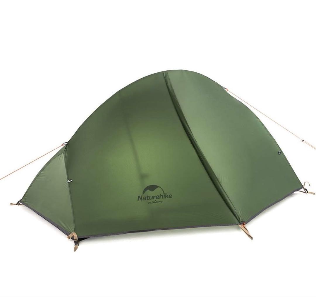 Naturehike テント　1人用　ソロテント　ダークグリーン　スパイダー1