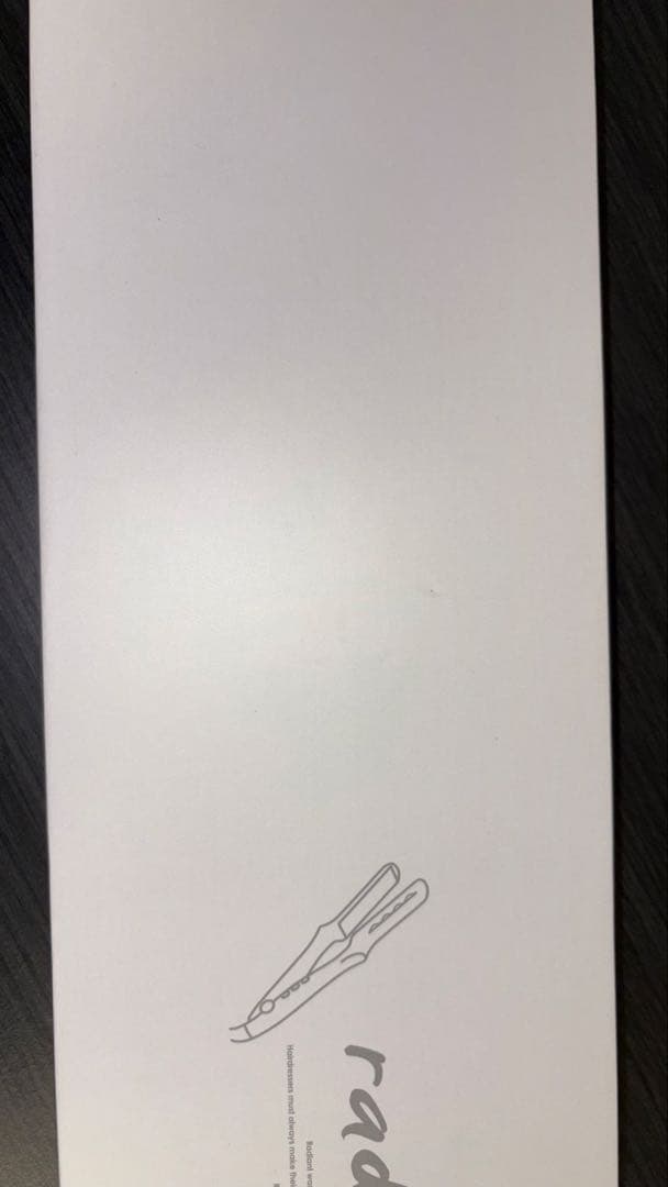 ラディアント シルクプロアイロンLM-125-R（28mm／レッド）　ストレート