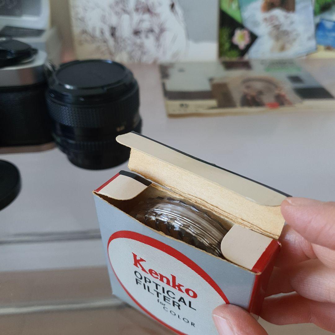 キャノン AE-1 FD 50mm F 1.4 スピードライト データバックA