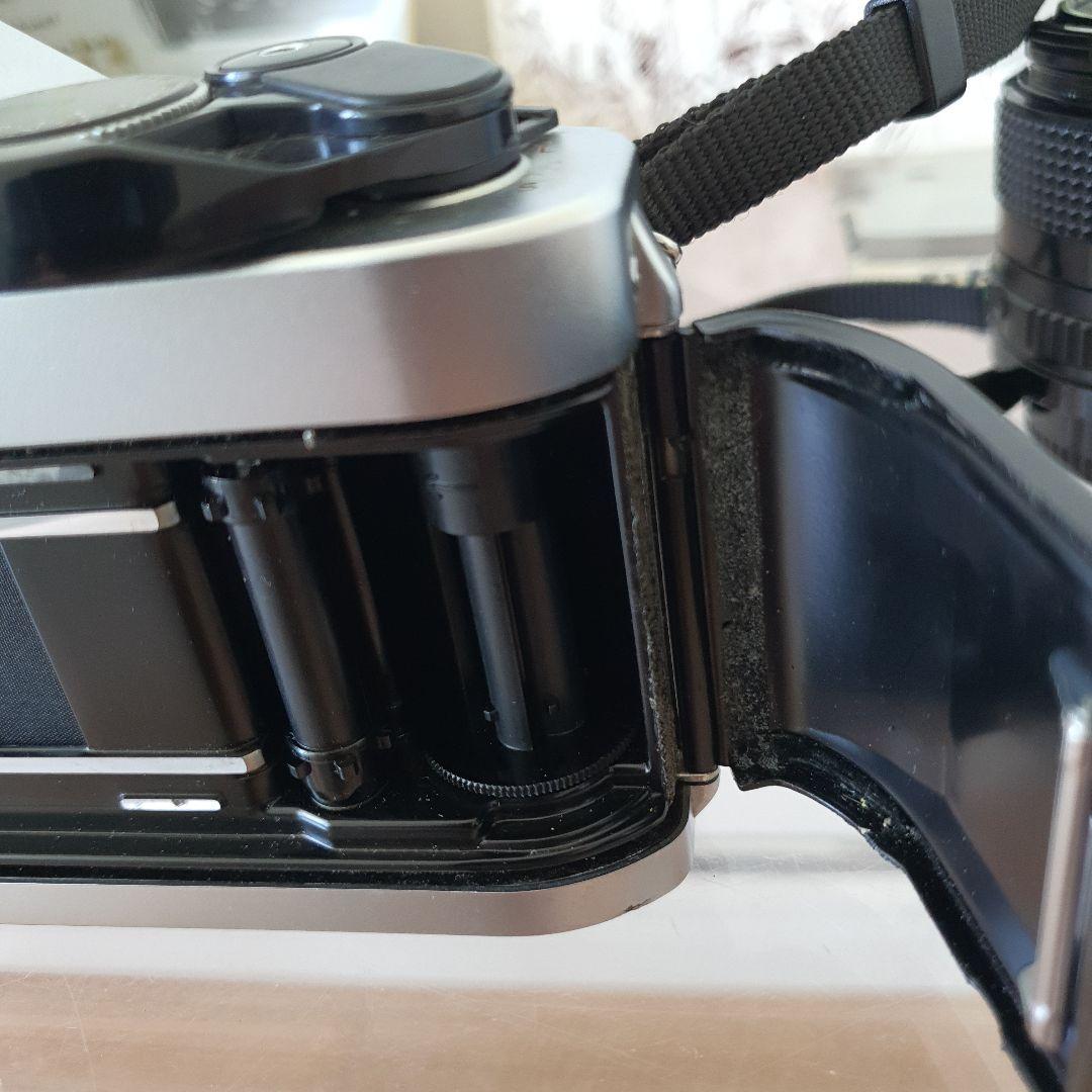 キャノン AE-1 FD 50mm F 1.4 スピードライト データバックA