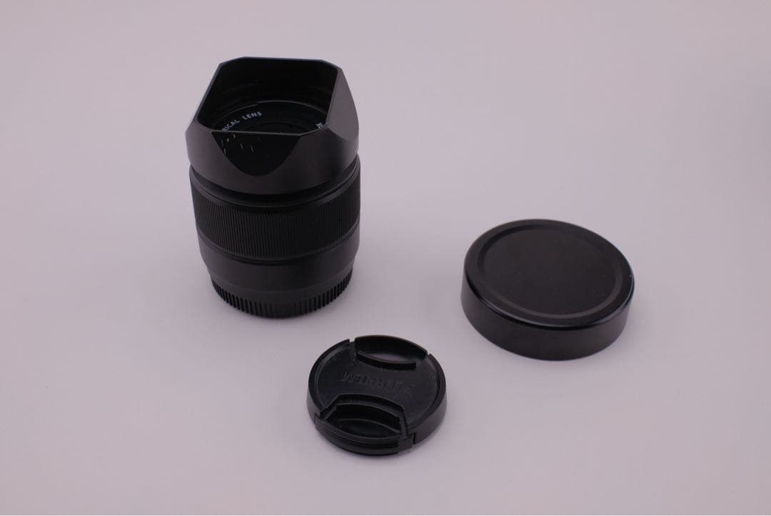 fujifilm xc-35 35mm 単焦点レンズ レンズフード付き