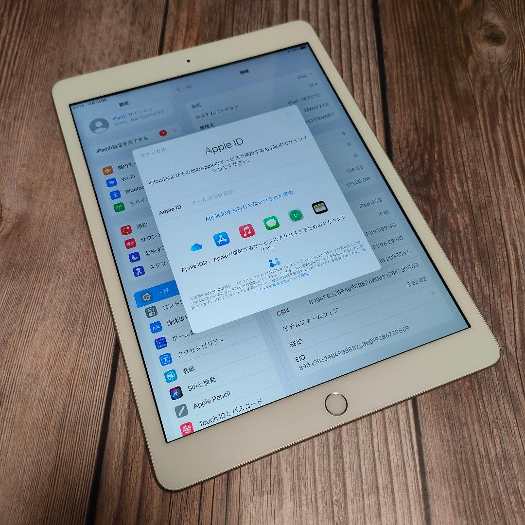 iPad 第7世代 128GB SIMフリー 美品