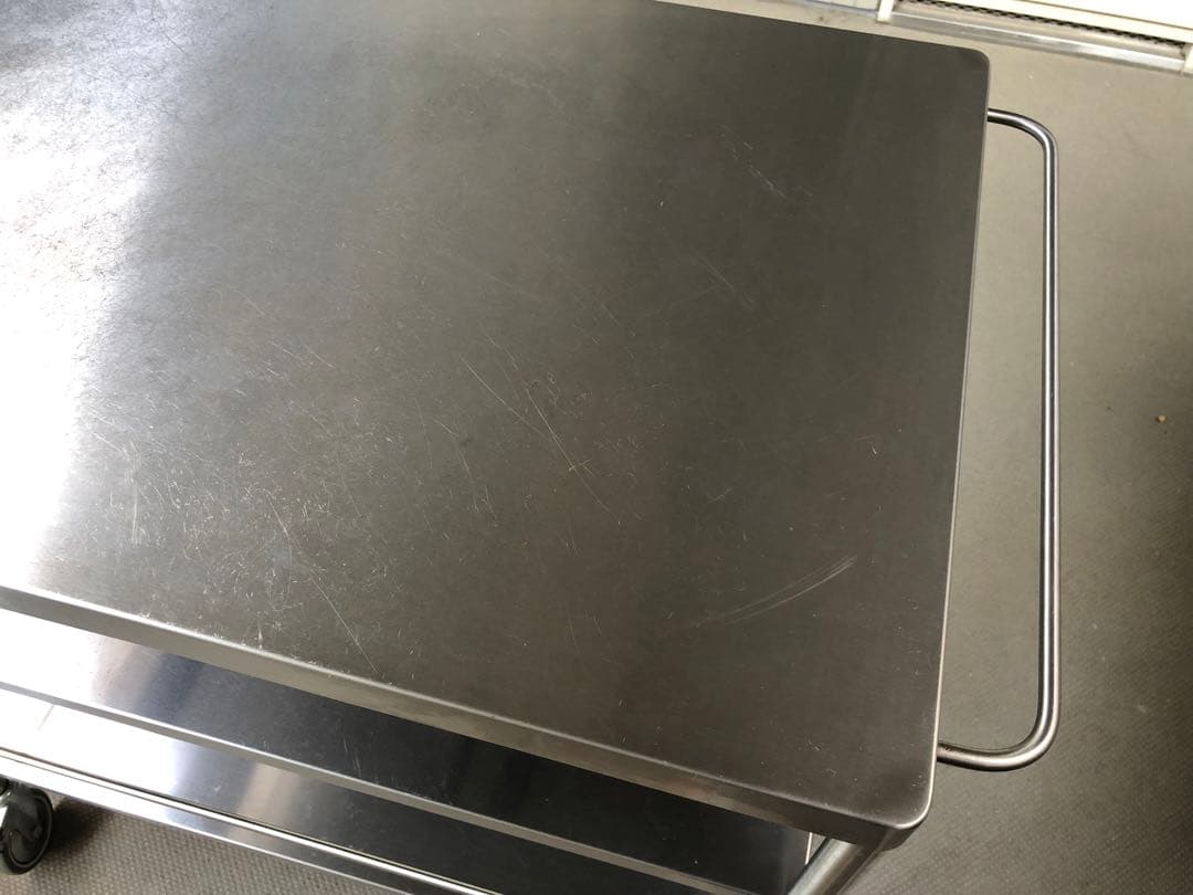 イケア　ステンレスキッチンワゴン　フリッタ