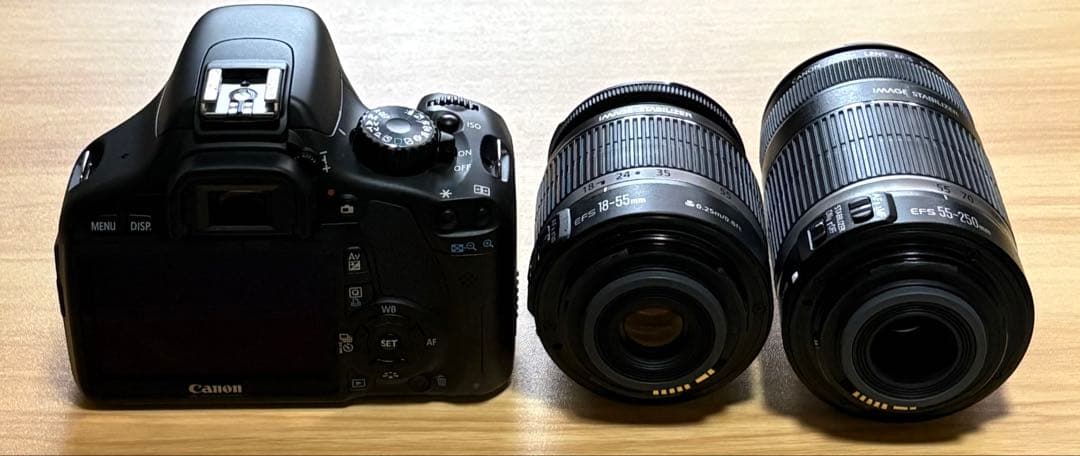 Canon EOS Kiss X4 一眼レフカメラ ダブルレンズ