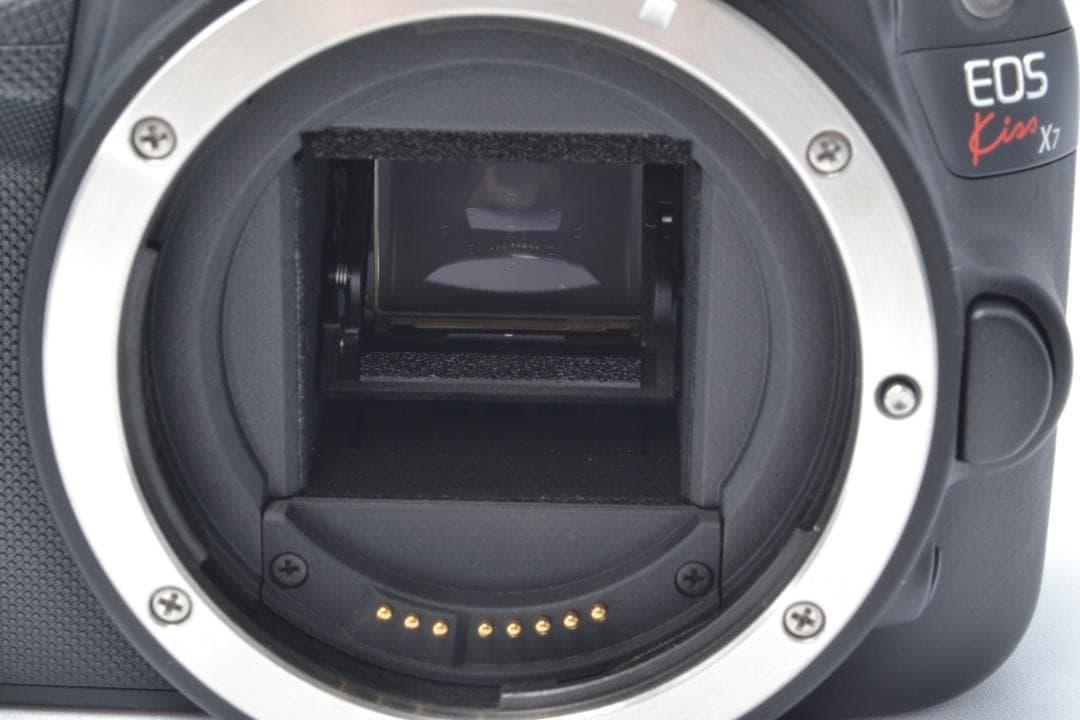 初期不良保証✨anon EOS Kiss X7✨Wレンズセット✨初心者オススメ