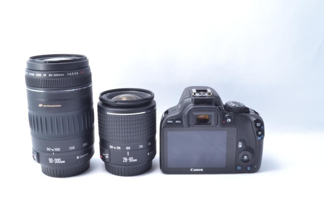 初期不良保証✨anon EOS Kiss X7✨Wレンズセット✨初心者オススメ