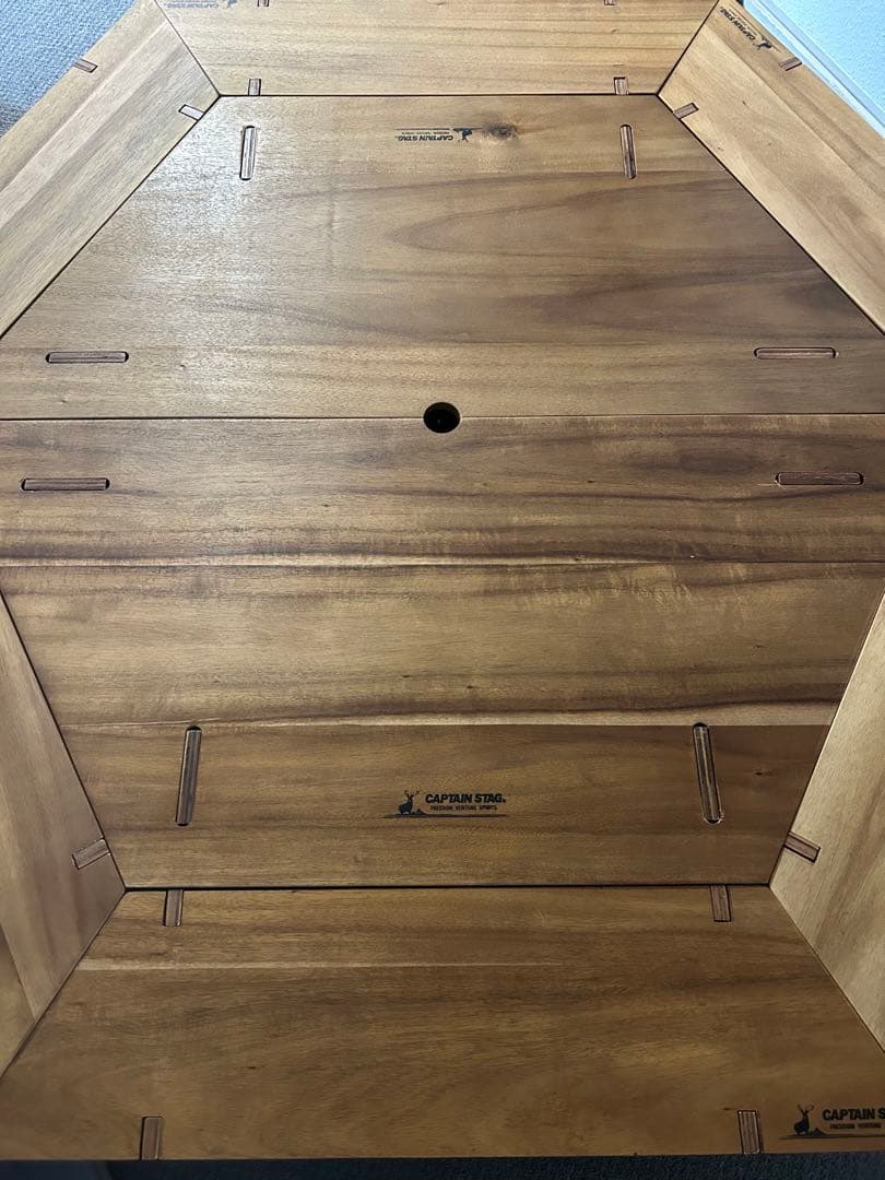 キャプテンスタッグ アウトドアテーブル 2点セット