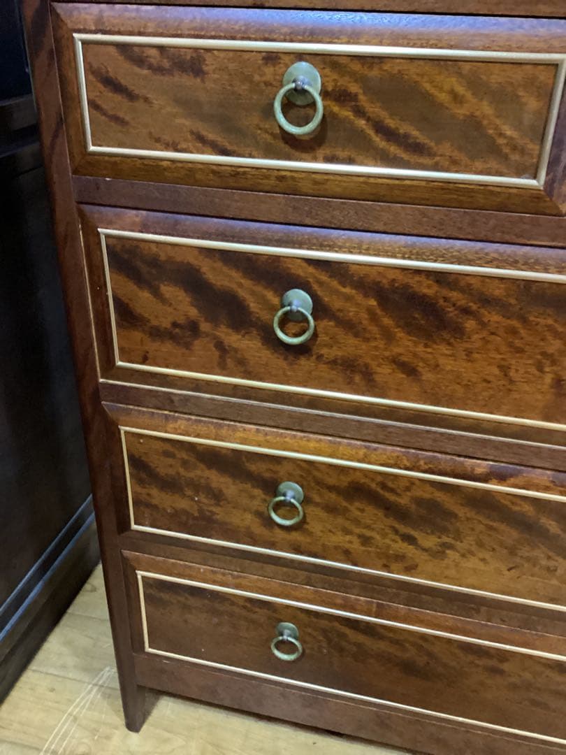 木製チェスト　4段　チェスト　収納家具　タンス