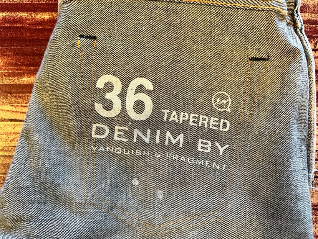 Denim by VANQUISH & FRAGMENT 36 テーパード