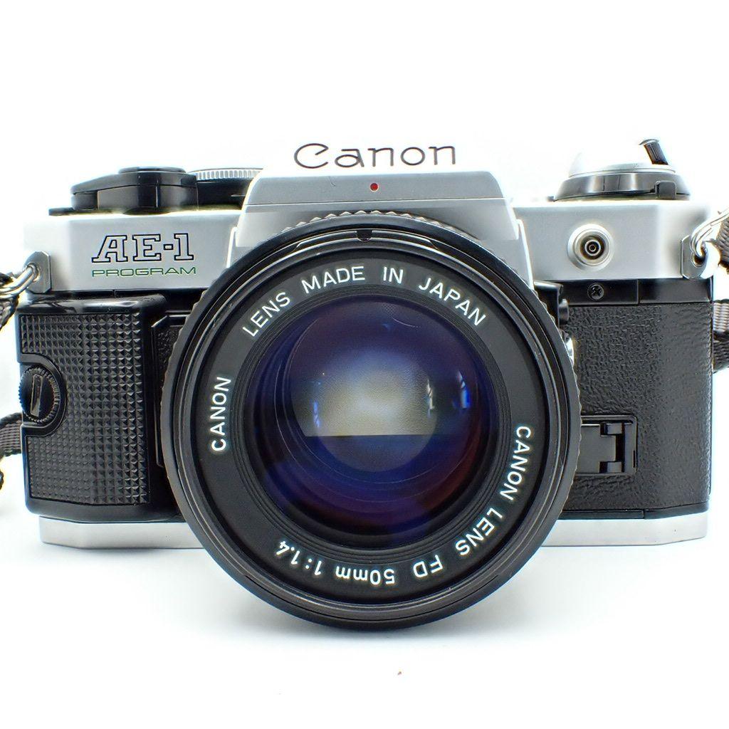 【良品】Canon AE-1 PROGRAM＆New FD 50mm f1.4