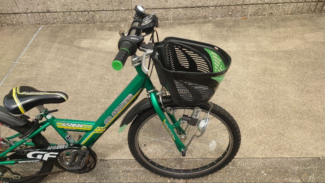 22インチ　6段切替　自転車　子供用　【引取り専用】