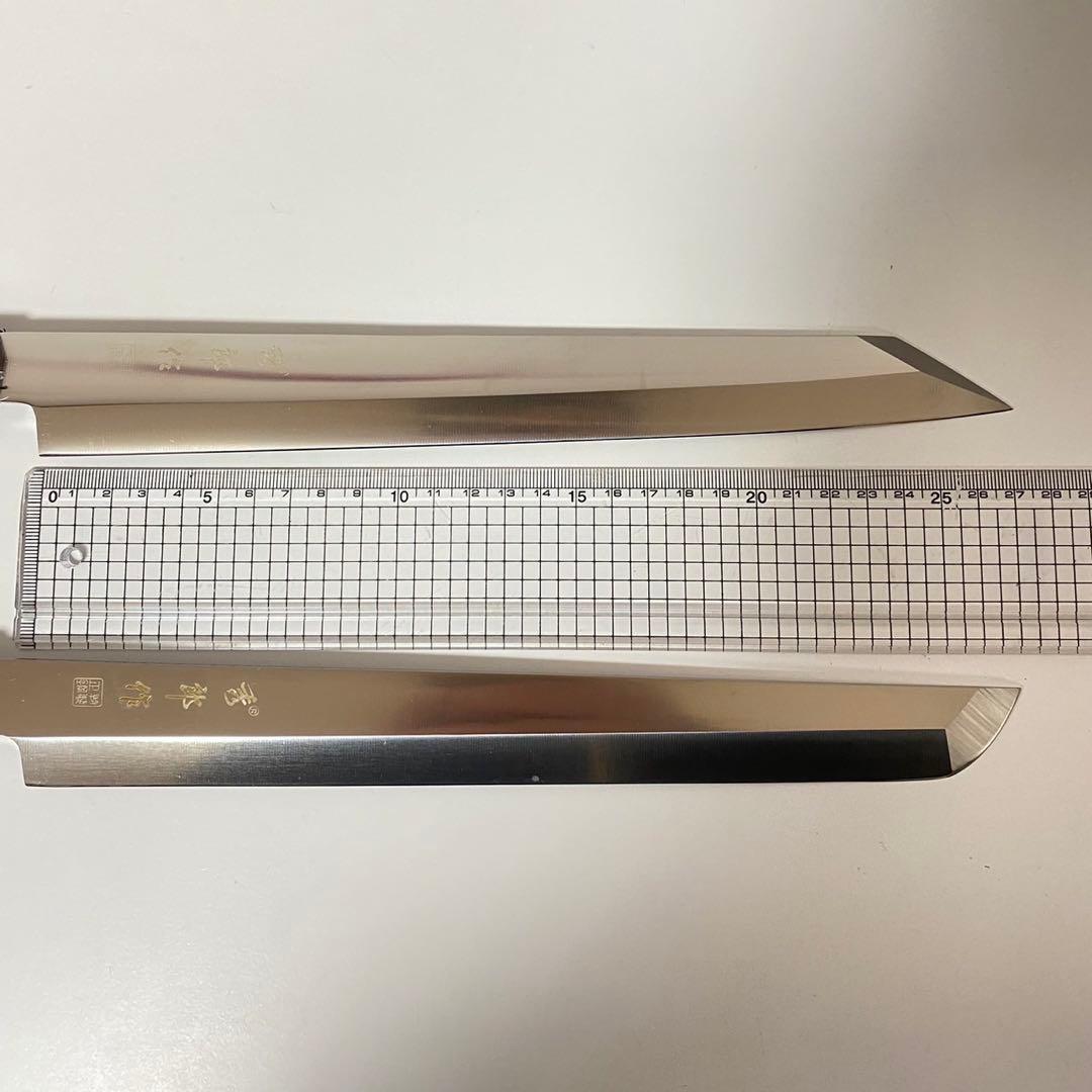 新品・未使用 柳刃包丁 刺身包丁 和包丁 反り刃 2本セット