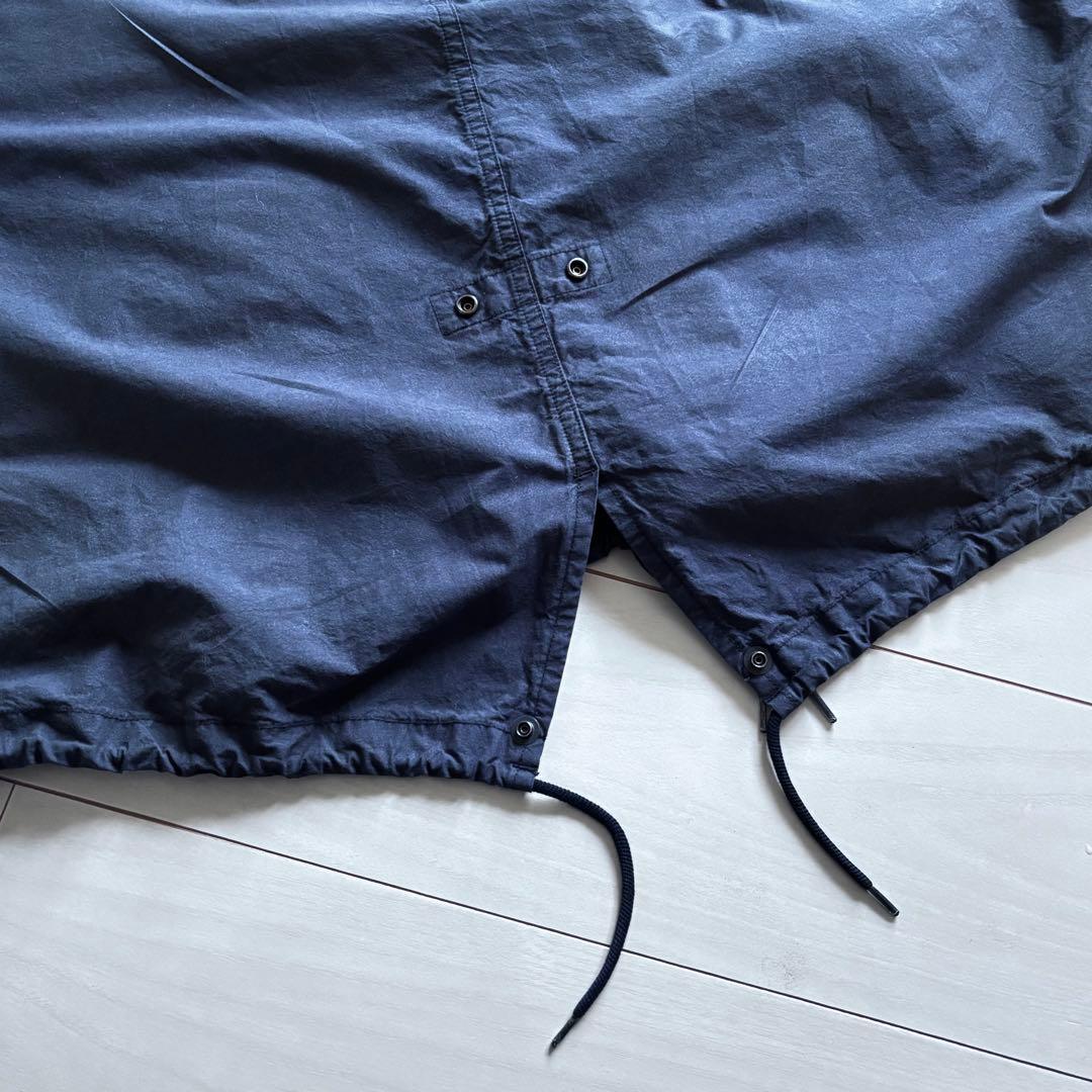 ✅COMOLI - コットンフーデッドモッズコート 2