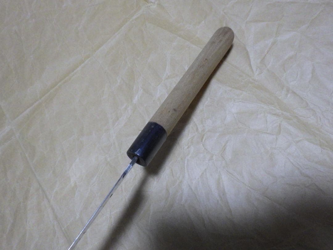 正本総本店★肉付包丁刃渡尺0寸★本水牛柄・玉白鋼★KS2833　　209