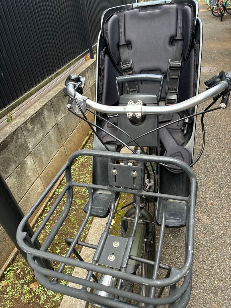 ※引取限定※都内 ハイディー2 電動アシスト自転車 チャイルドシート2つ付き