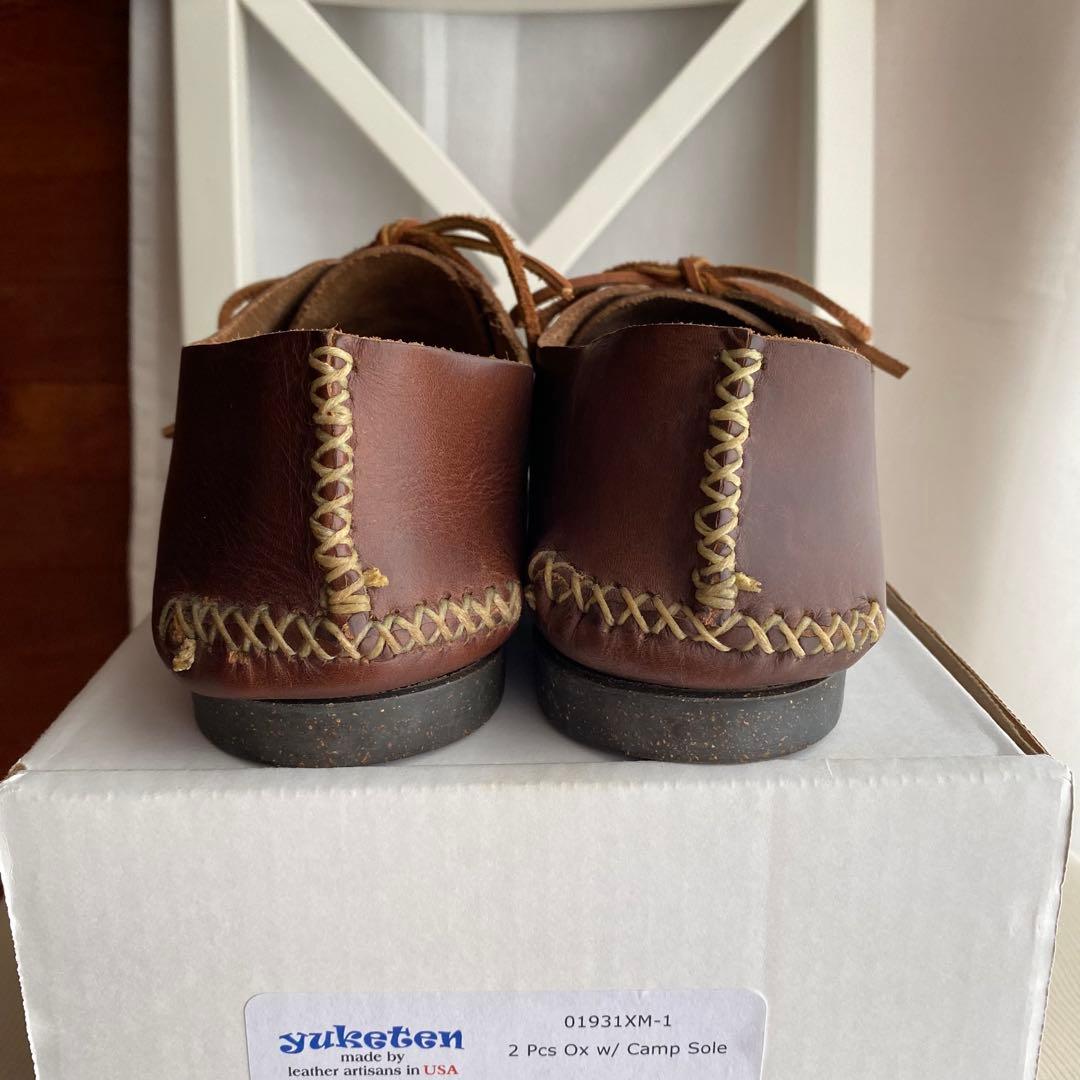 【YUKETEN】ユケテン 2ピースオックス モカシンシューズ クロムエクセル